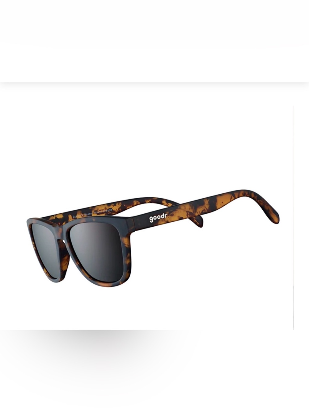 No bounce, No slip Visionary Sunglasses - Polarized Tortoise Frames.